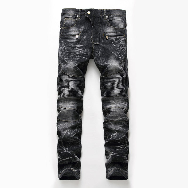 Slim Fit Pants Classic Jeans Male Denim