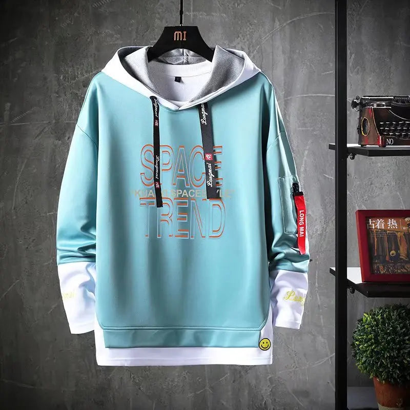 Men's Hoodies Casual Men Long Sleeve Sweatshirts