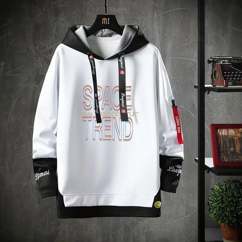 Men's Hoodies Casual Men Long Sleeve Sweatshirts