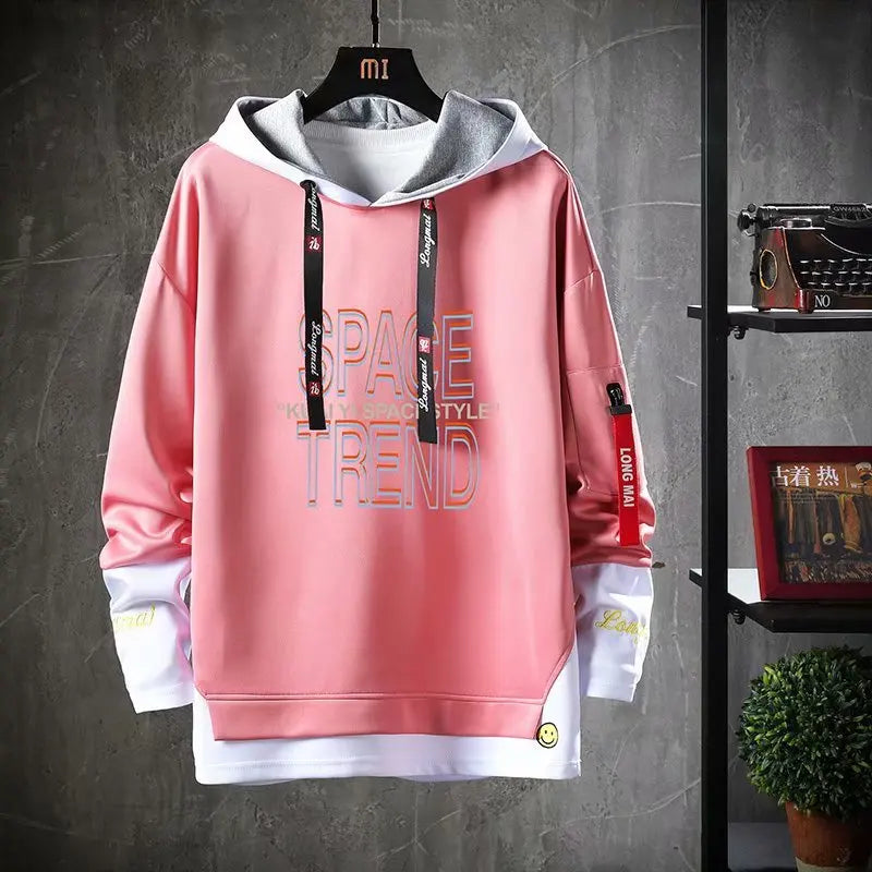 Men's Hoodies Casual Men Long Sleeve Sweatshirts