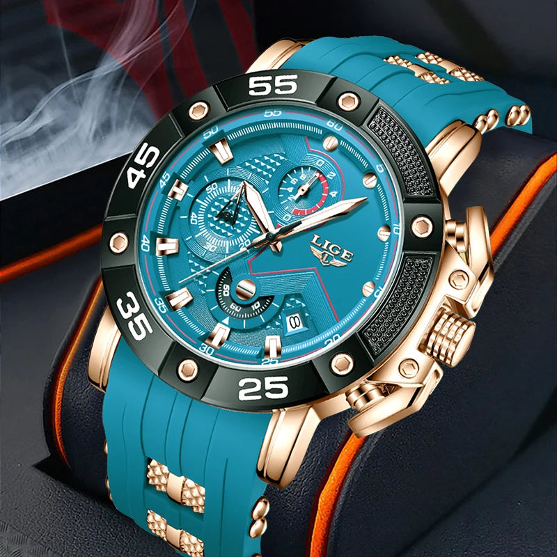 Mens Watches Luxury Big Dial Watch