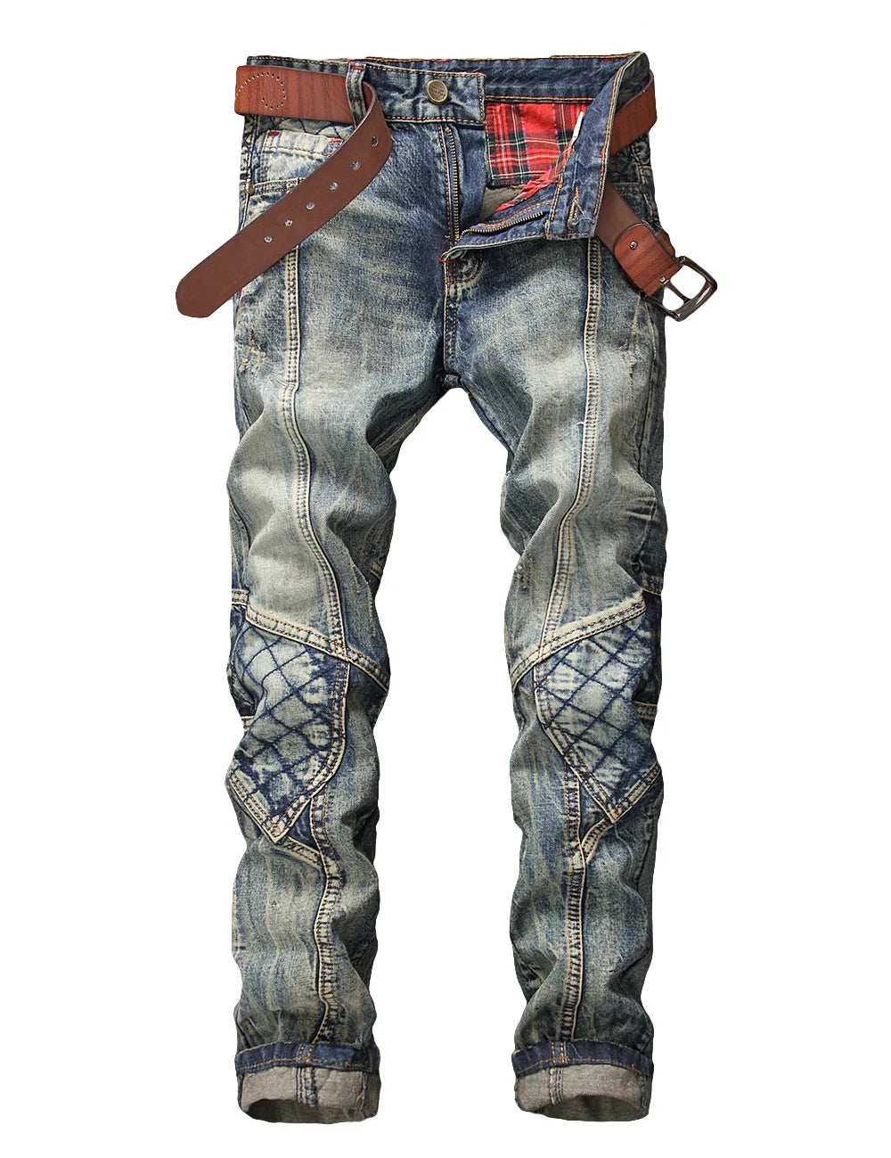 Casual Men Jeans  Slim Fit Hip Hop Denim Men`s Jeans