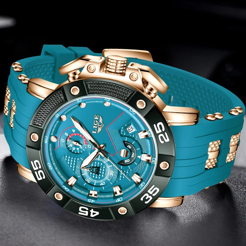 Mens Watches Luxury Big Dial Watch