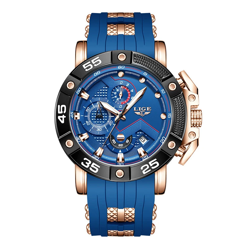 Mens Watches Luxury Big Dial Watch