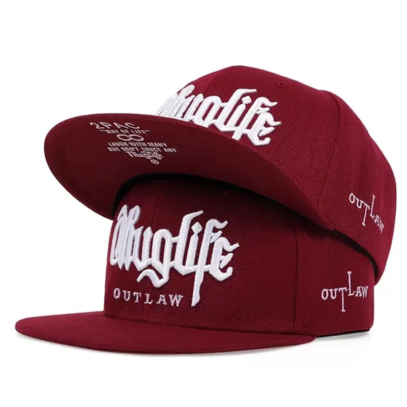 Thuglife Embroidery Casual