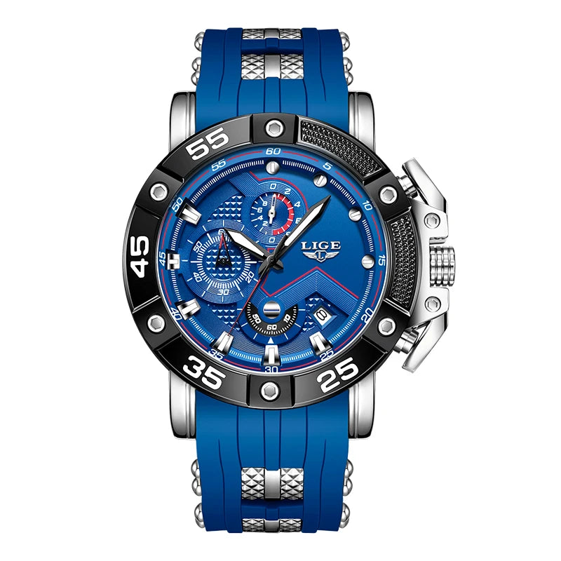 Mens Watches Luxury Big Dial Watch