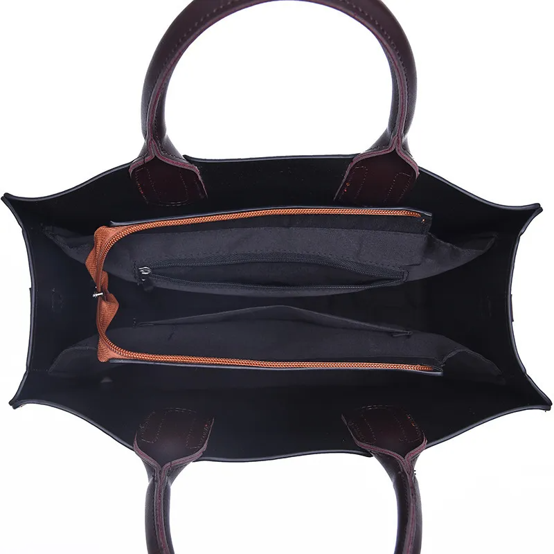 Women Fashion Casual Solid Color Large Capacity Handbag SKU: T103D16766 Min.Order: 1